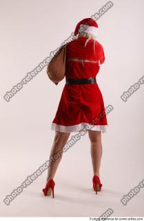 JAROSLAVA STANDING POSE WITH GUN